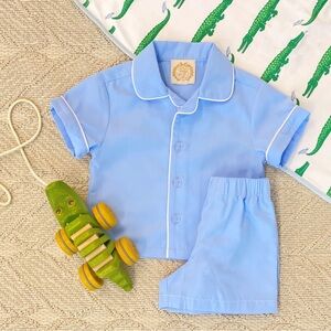TBBC Lock's Little Short Set (Unisex), 18/24M